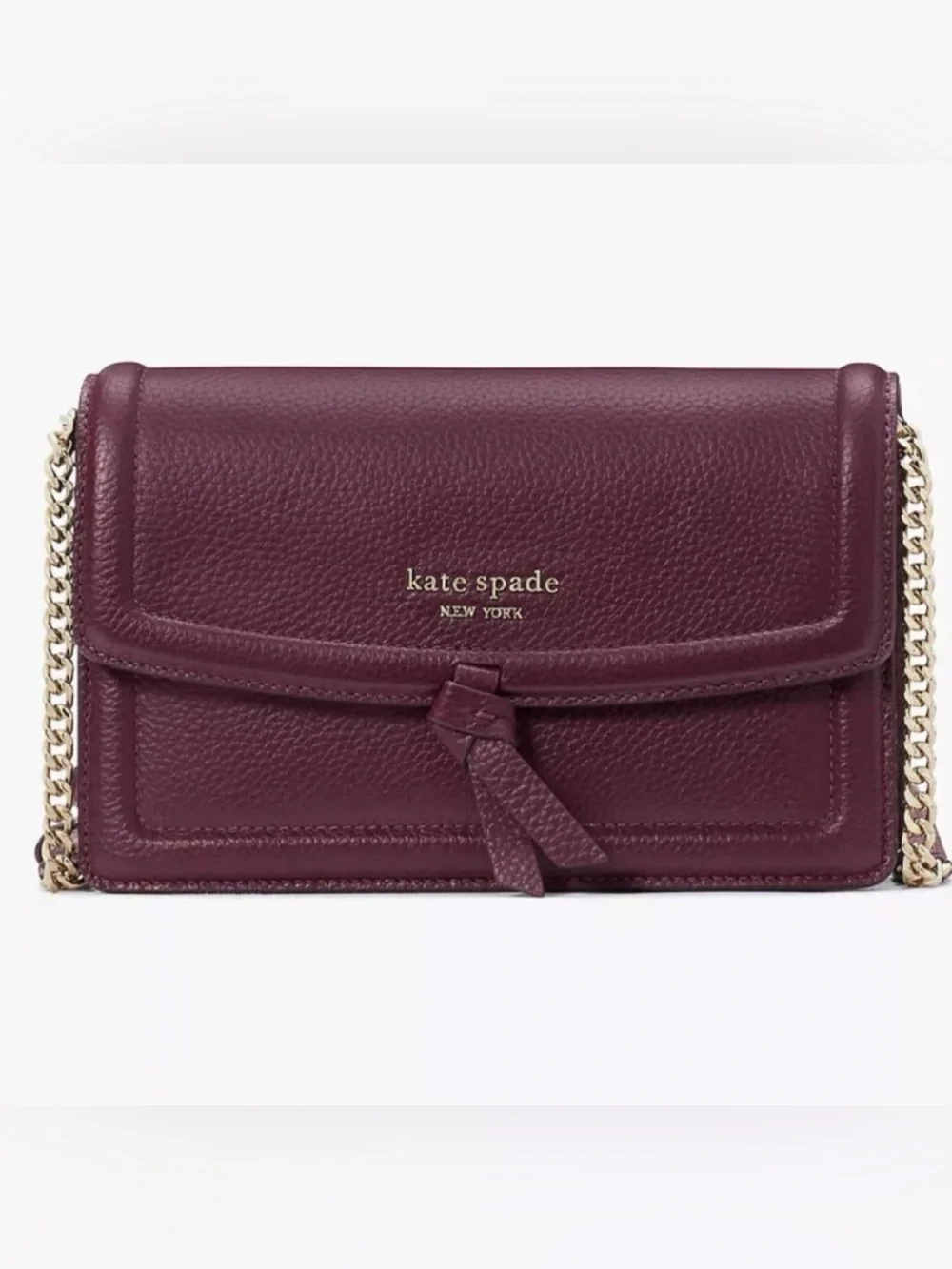 NWT Kate Spade Knott Flap Crossbody - HOT COLOR!